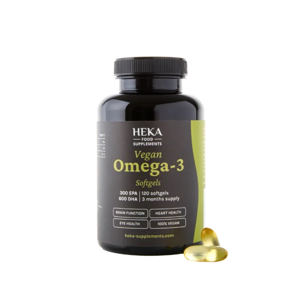 HEKA Omega 3 vegan softgels HEKA Omega 3 vegan softgels