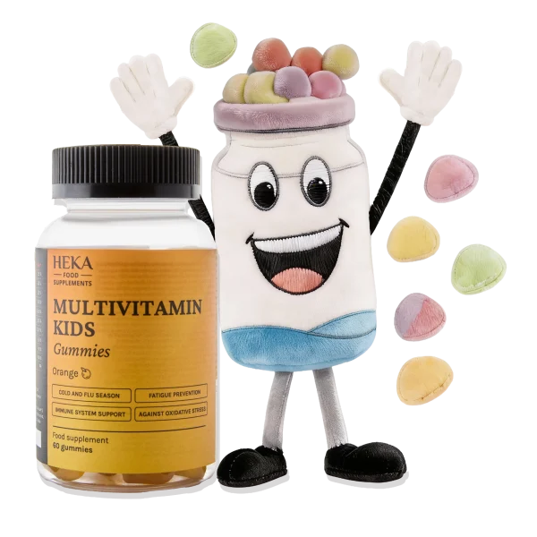 HEKA gumii pentru copii multivitamine