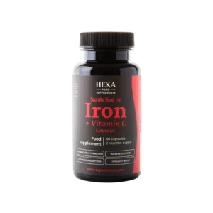 HEKA iron + vitamin C capsules