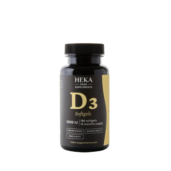 Vitamin D3 HEKA softgels