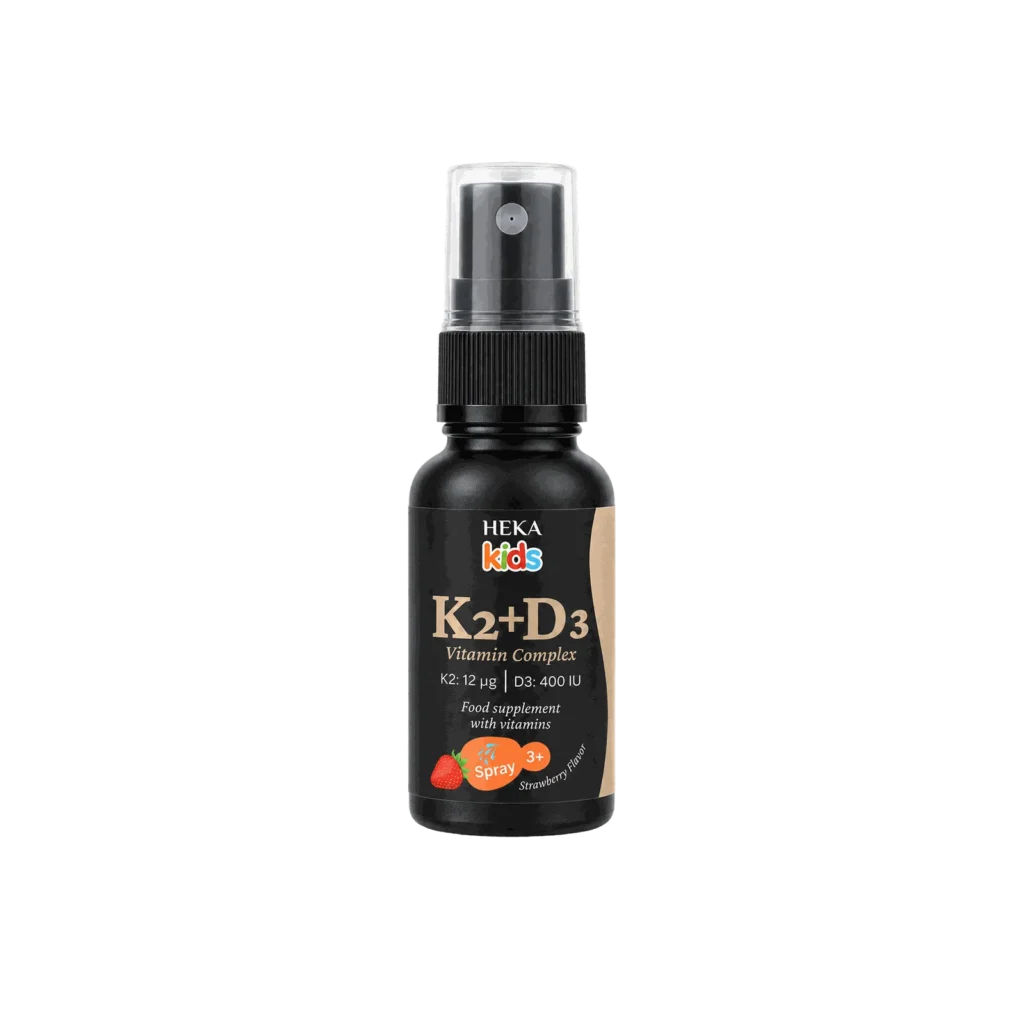 HEKA Kids K2+D3 Spray – 30 ml with vitamin K2 and vitamin D3
