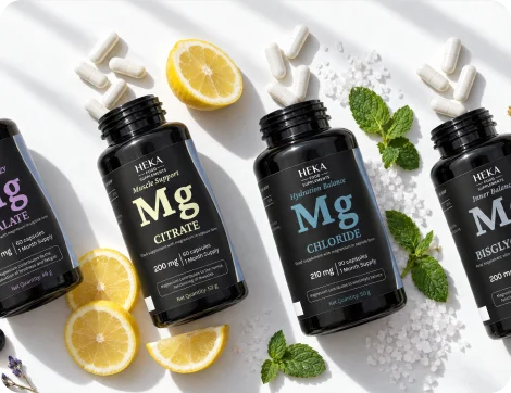 Seven forms, one essential mineral: meet the new HEKA Magnesium line